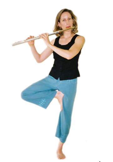 Melissa Lindon flutist teacher and yoga instructor