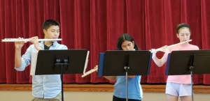 Flute-a-rama camp students perform
